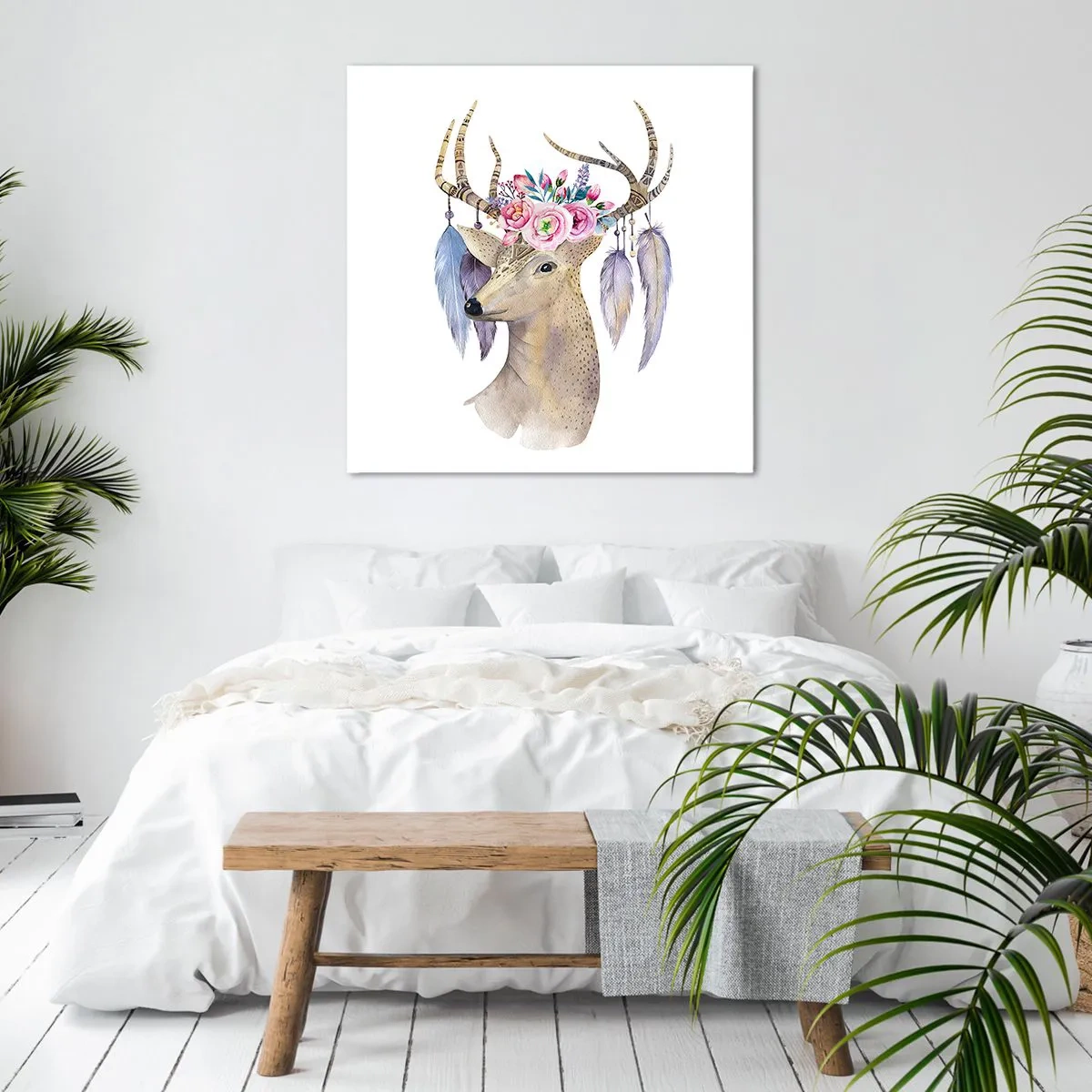 Canvas picture - Guide of the Soul - Gentle, Innocent - 50x50 cm