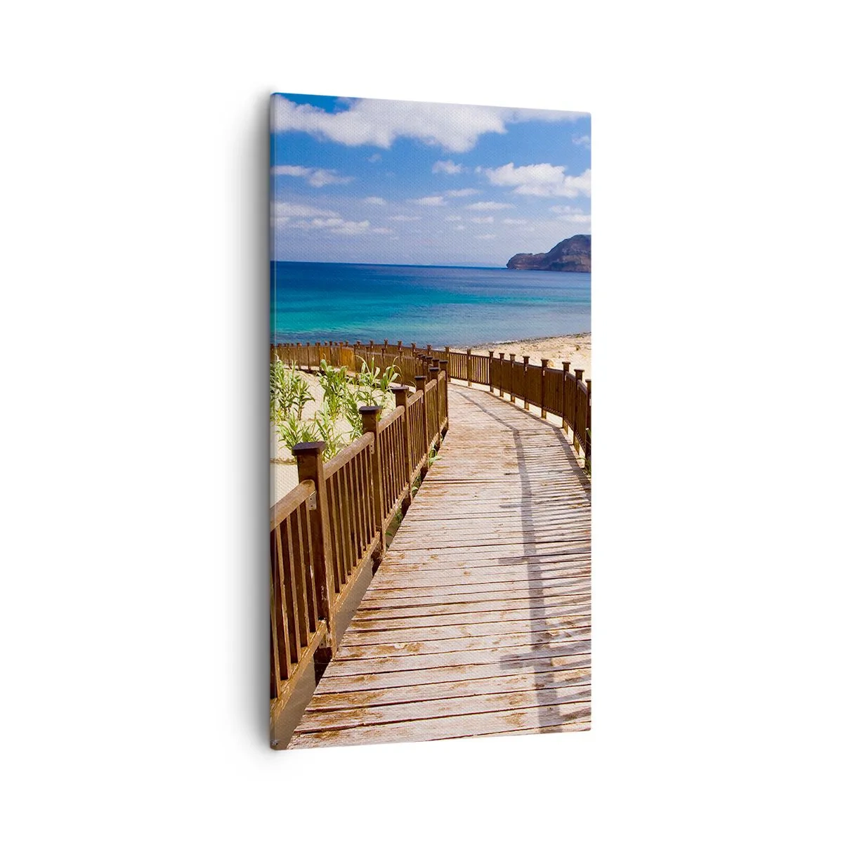 Canvas picture - Take Me to Happy Islands - 55x100 cm