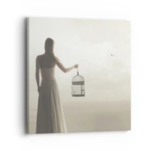 Canvas picture - Be Free - 40x40 cm