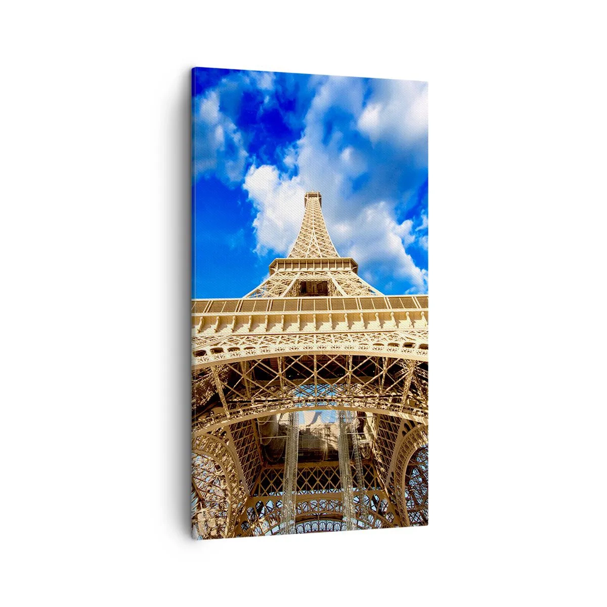 Canvas picture - Reaching Sky and Clouds - 45x80 cm