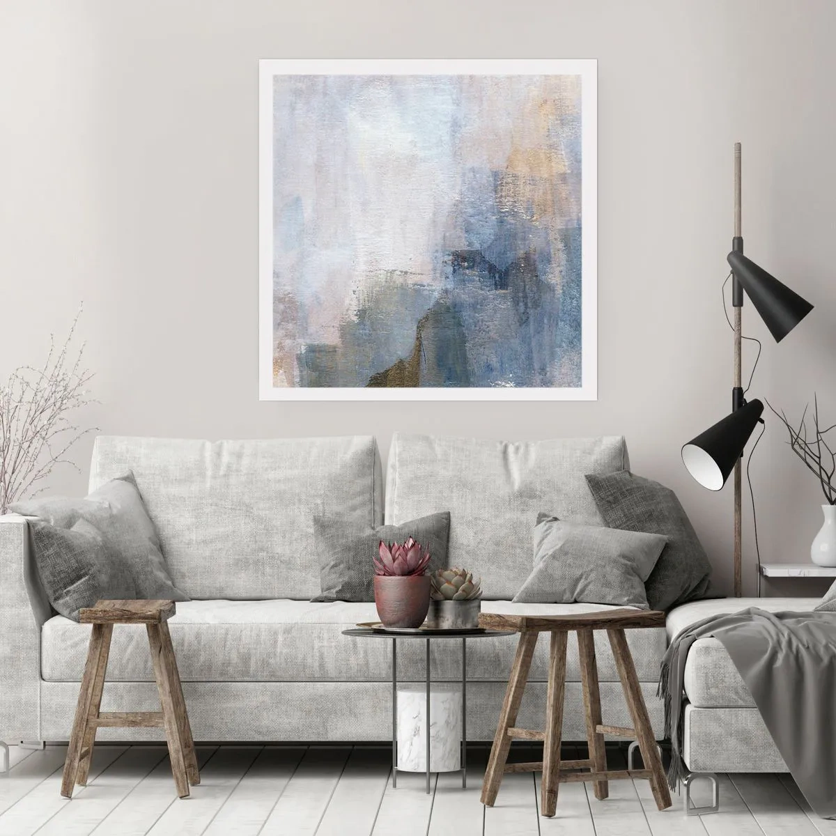 Poster - Tones and Chords of Colours - 60x60 cm