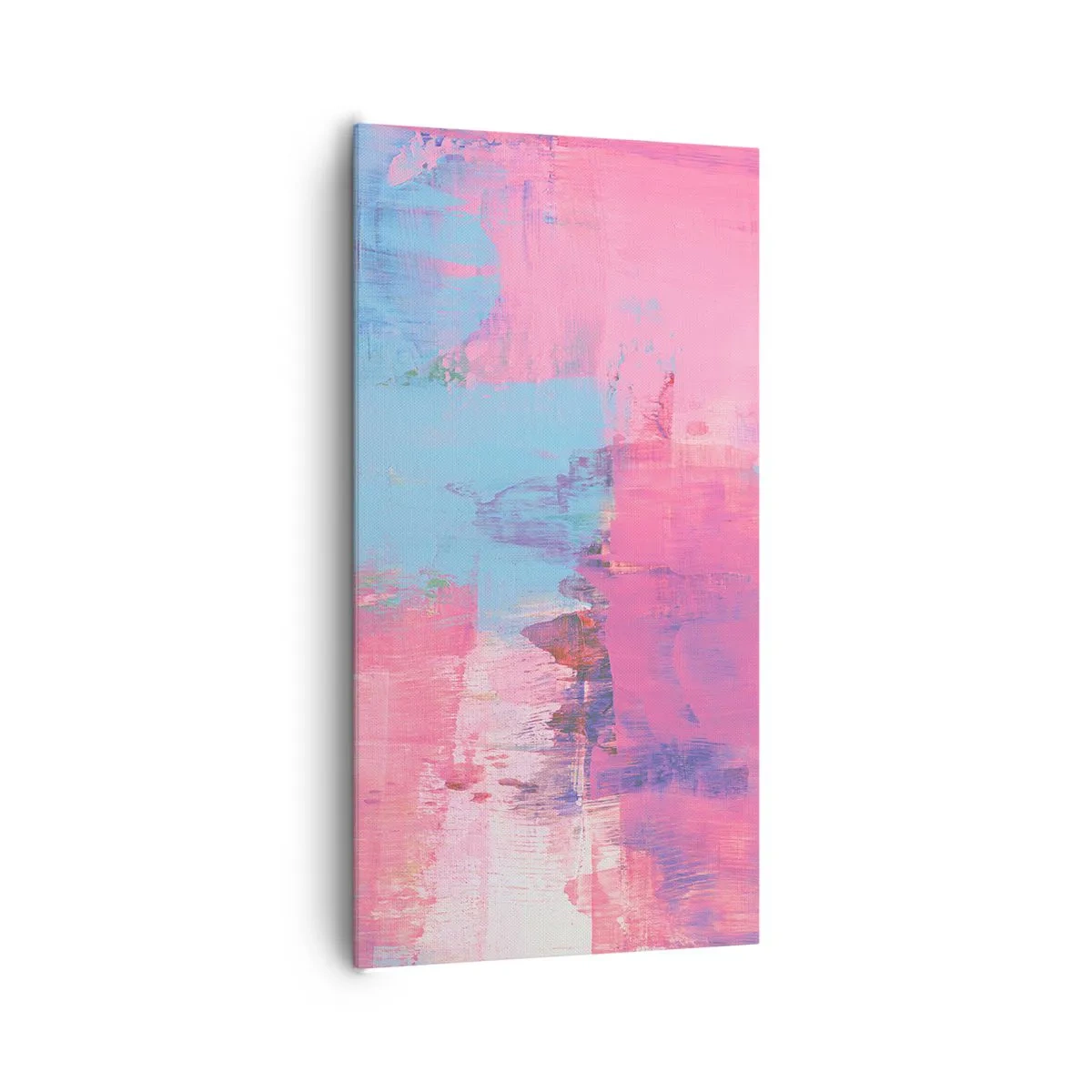 Canvas picture - Pink, Blue and a Pinch of Light - 65x120 cm
