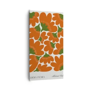 Canvas picture - From the Life of Flowers - 65x120 cm