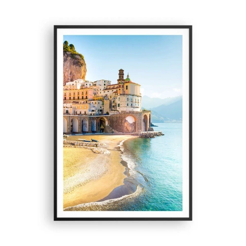 Poster in black frame - Incredible City - 70x100 cm