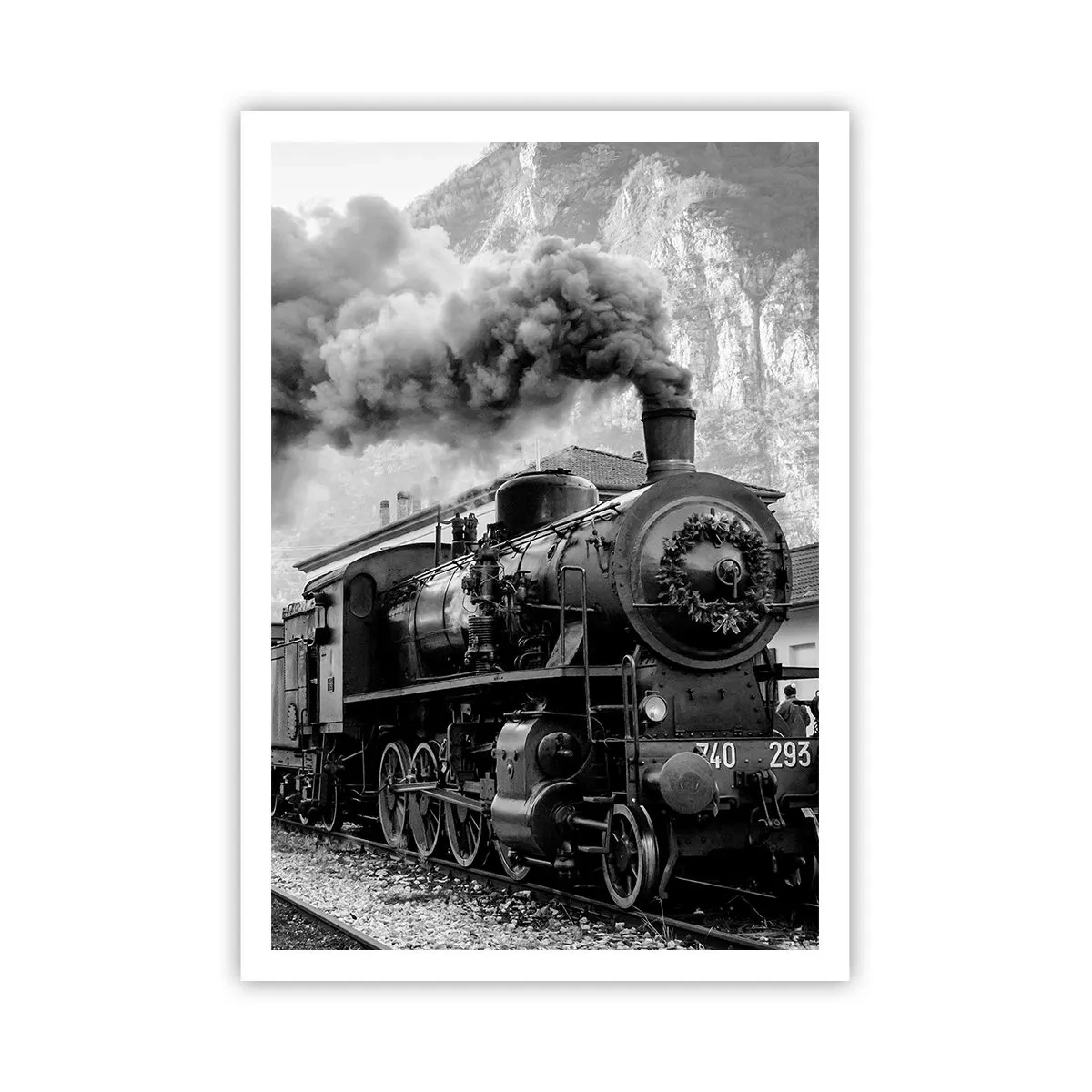 Poster - Standing at the Station... - 70x100 cm