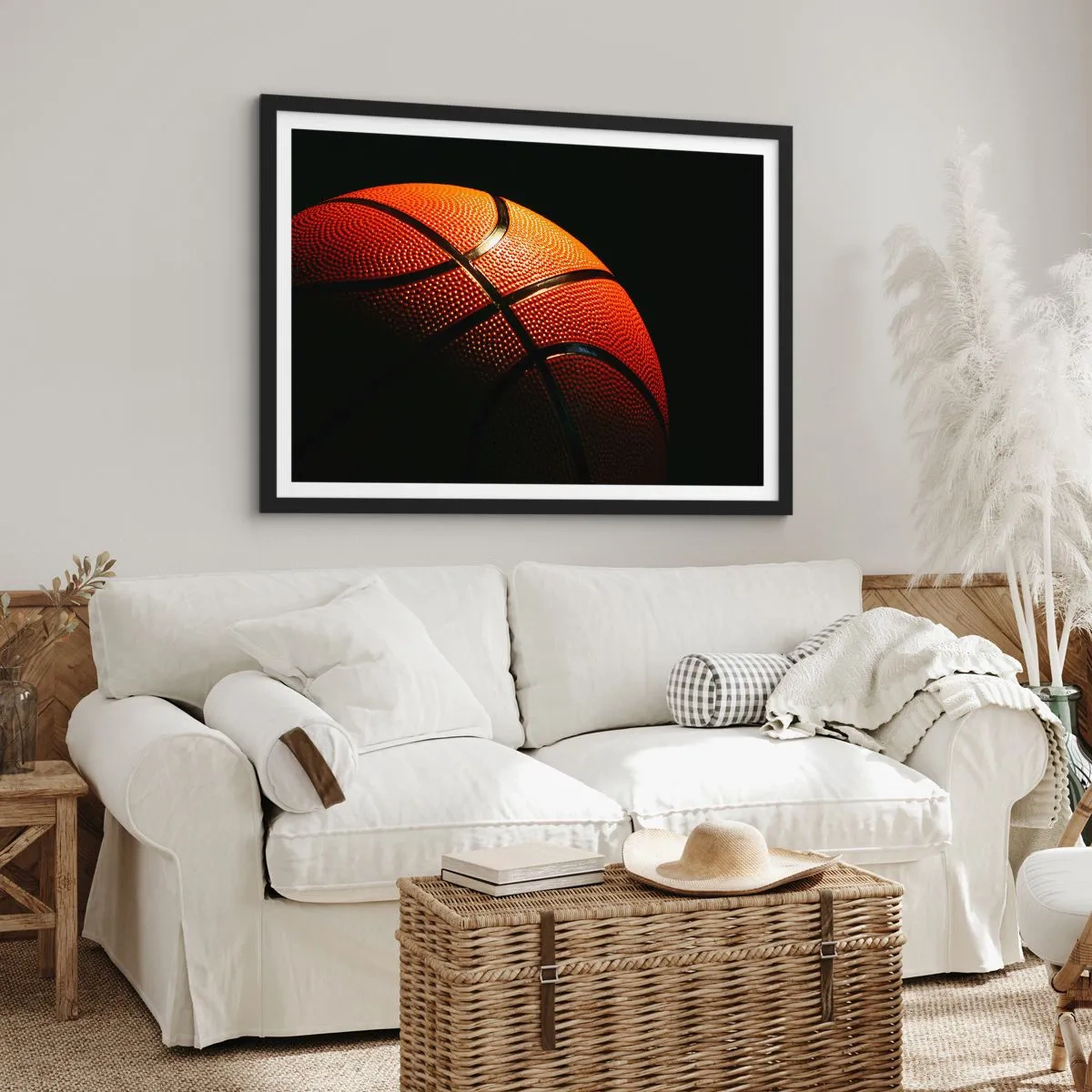 Poster in black frame - Beautiful Like a Planet - 100x70 cm