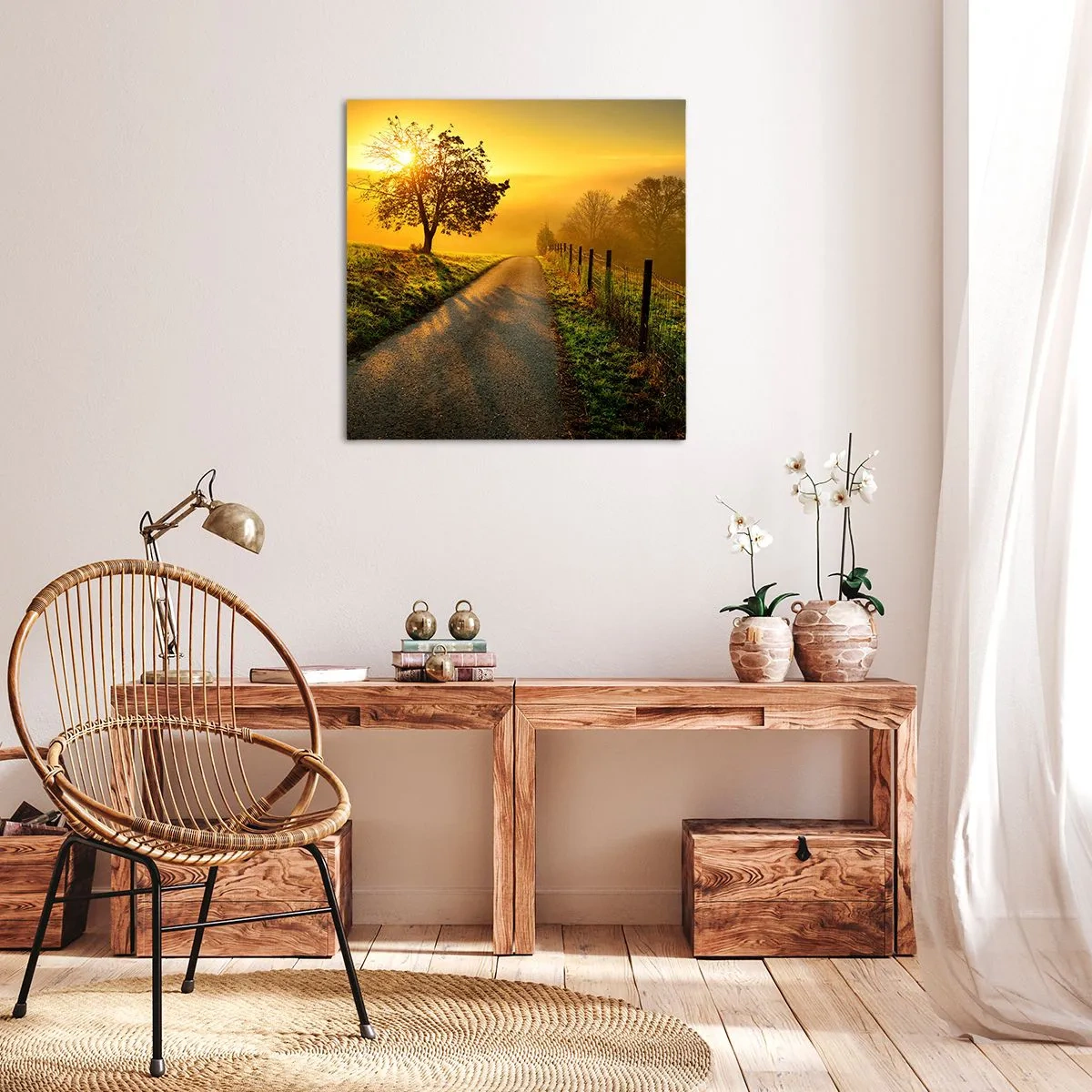 Canvas picture - Honey Afternoon - 60x60 cm