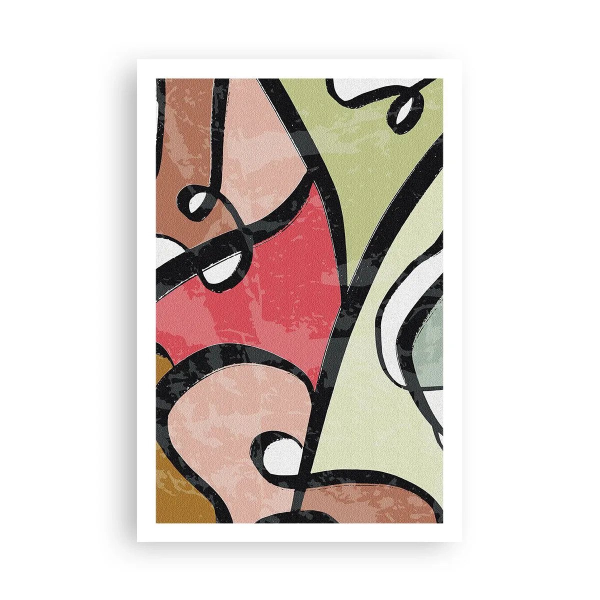 Poster - Pirouettes Among Colours - 61x91 cm