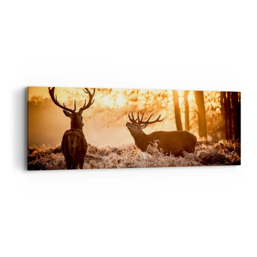 Canvas picture - Hunter's Dream - 90x30 cm