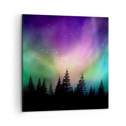 Canvas picture - White Magic - 50x50 cm