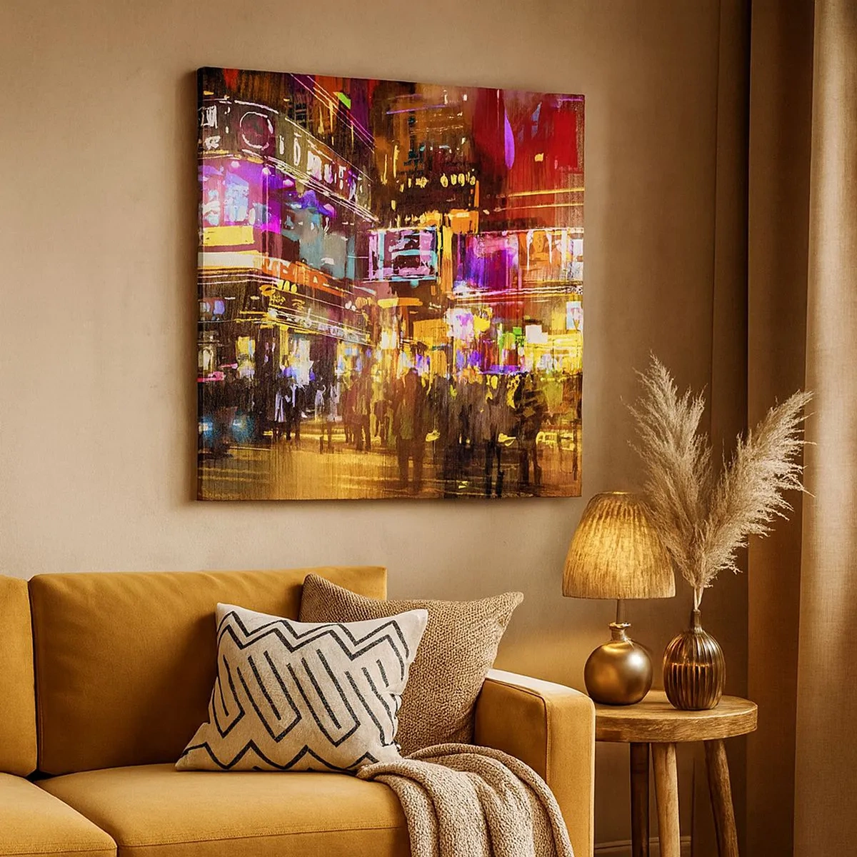 Canvas picture - In the Sea of Light - 30x30 cm