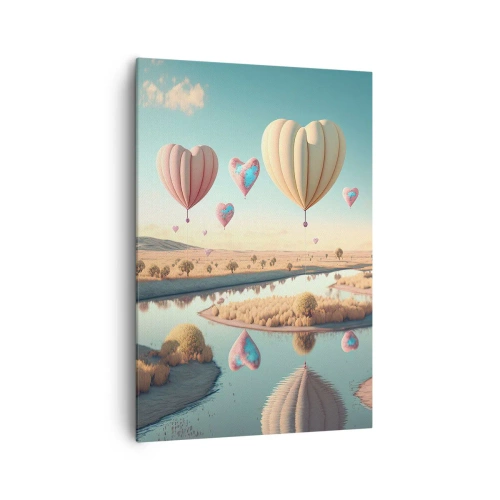 Canvas picture - Love Lifts You up - 70x100 cm