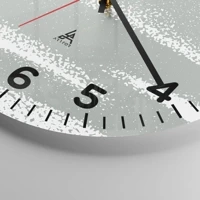 Clock face with numbers