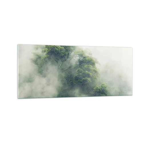 Glass picture - Wrapped In Fog - 100x40 cm