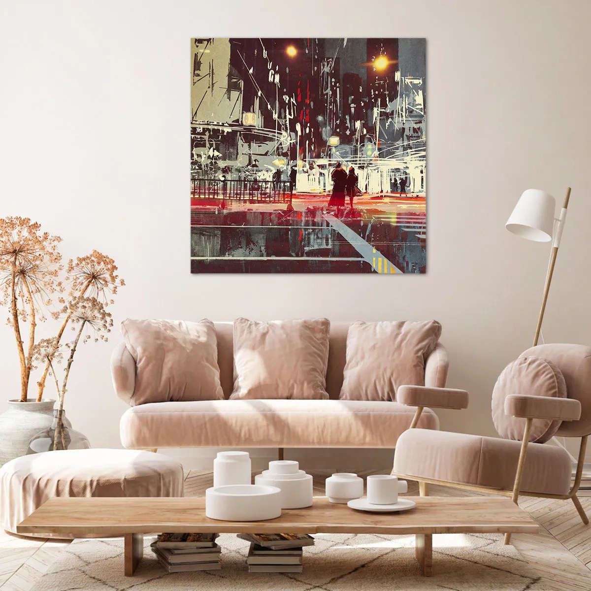 Canvas picture - Big City Trip - 50x50 cm