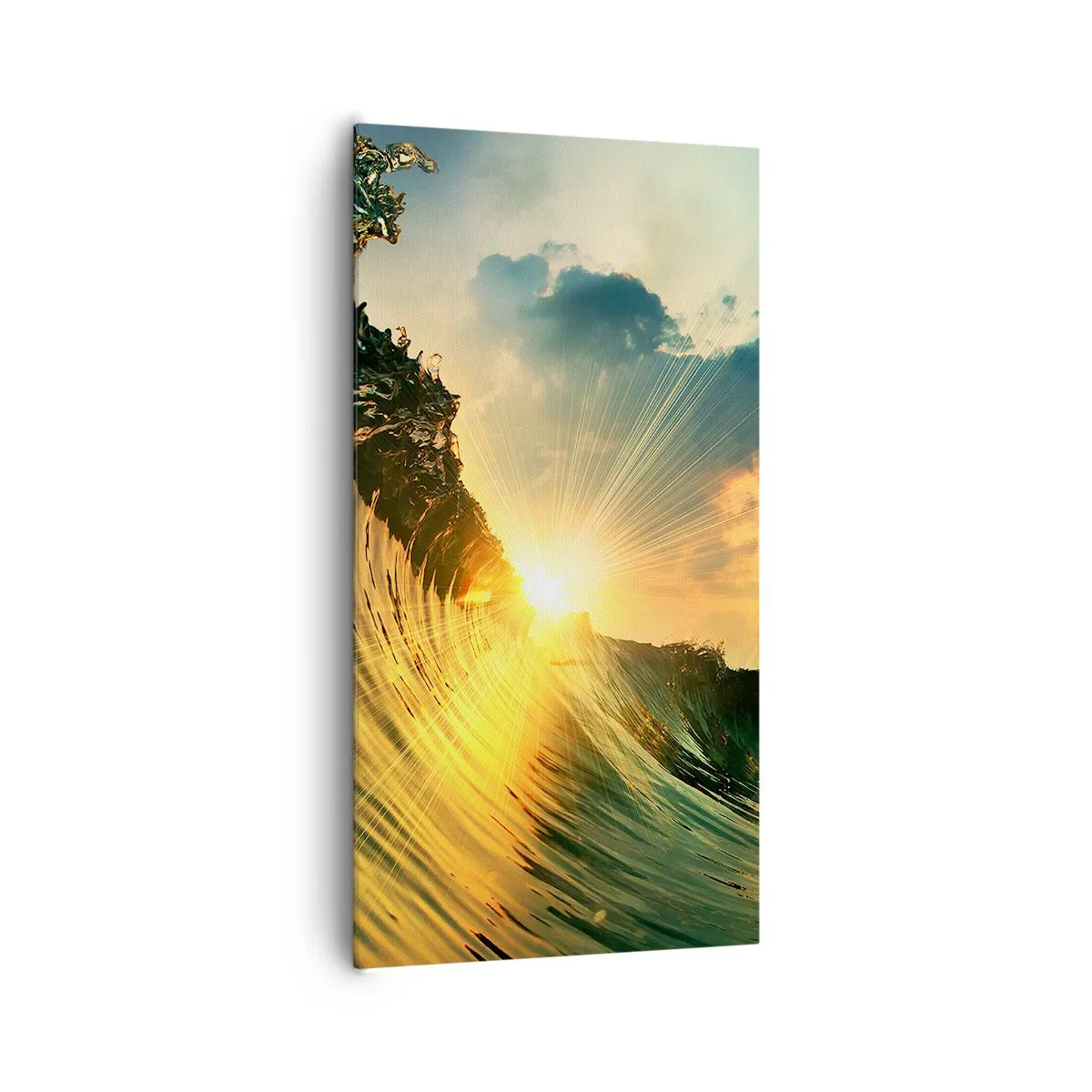 Canvas picture - Surfer, Where Are You? - 65x120 cm