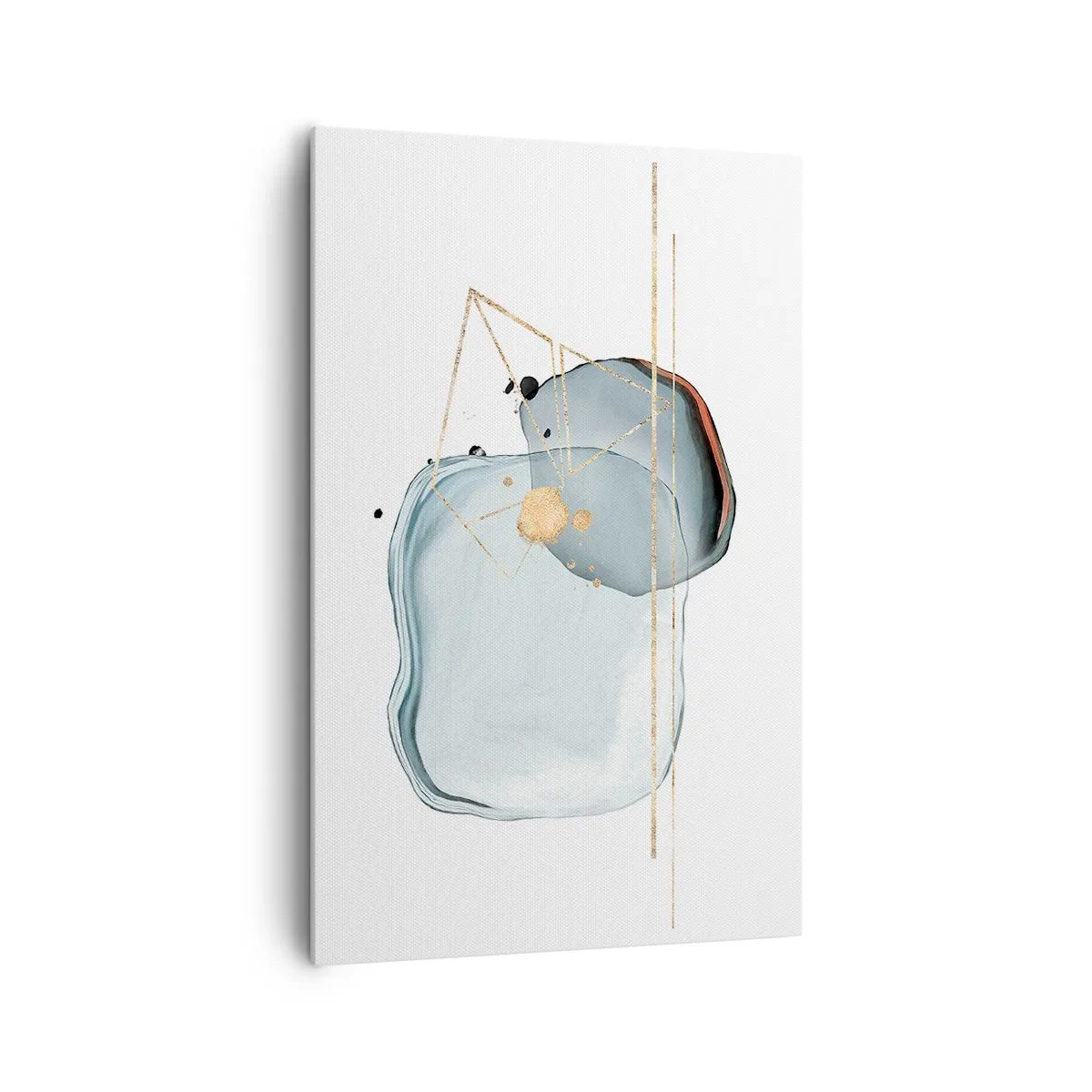 Canvas picture - Study of a Raindrop - 80x120 cm