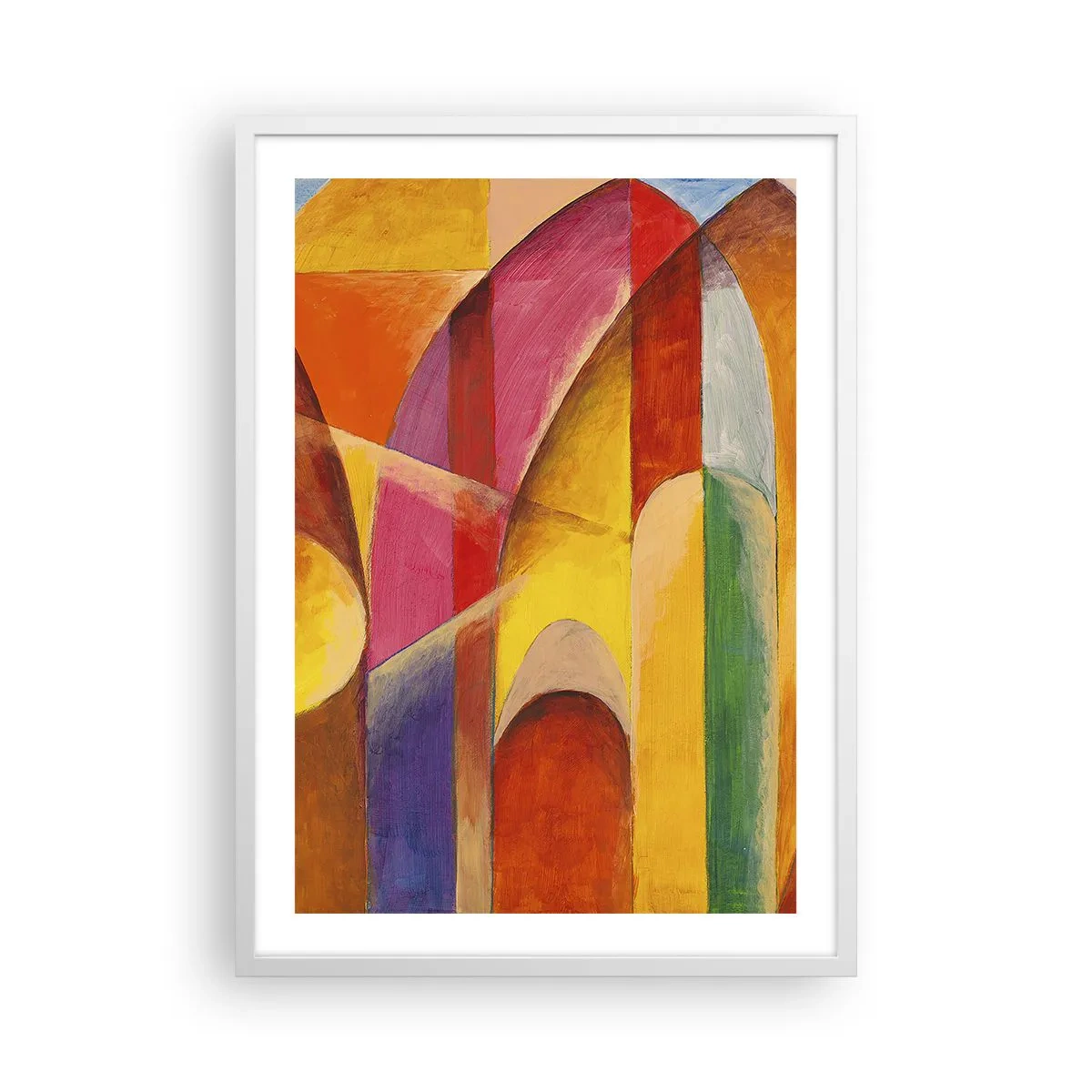 Poster in white frmae - Cathedral of the Sun - 50x70 cm