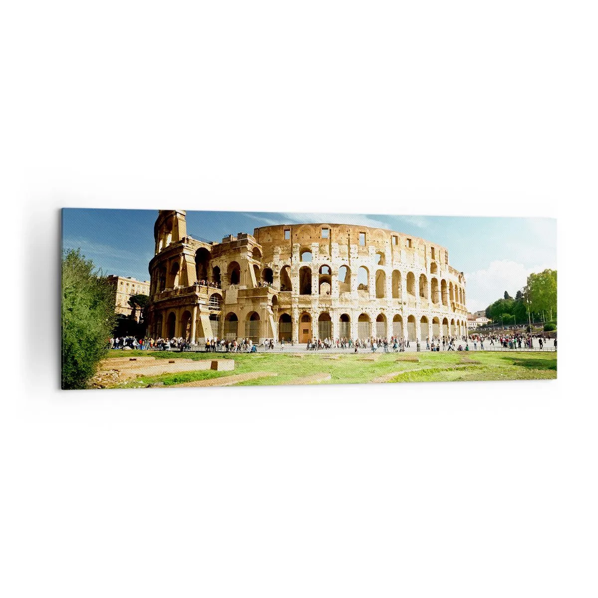 Canvas picture - You Can Hear The Sound of Guns - 160x50 cm