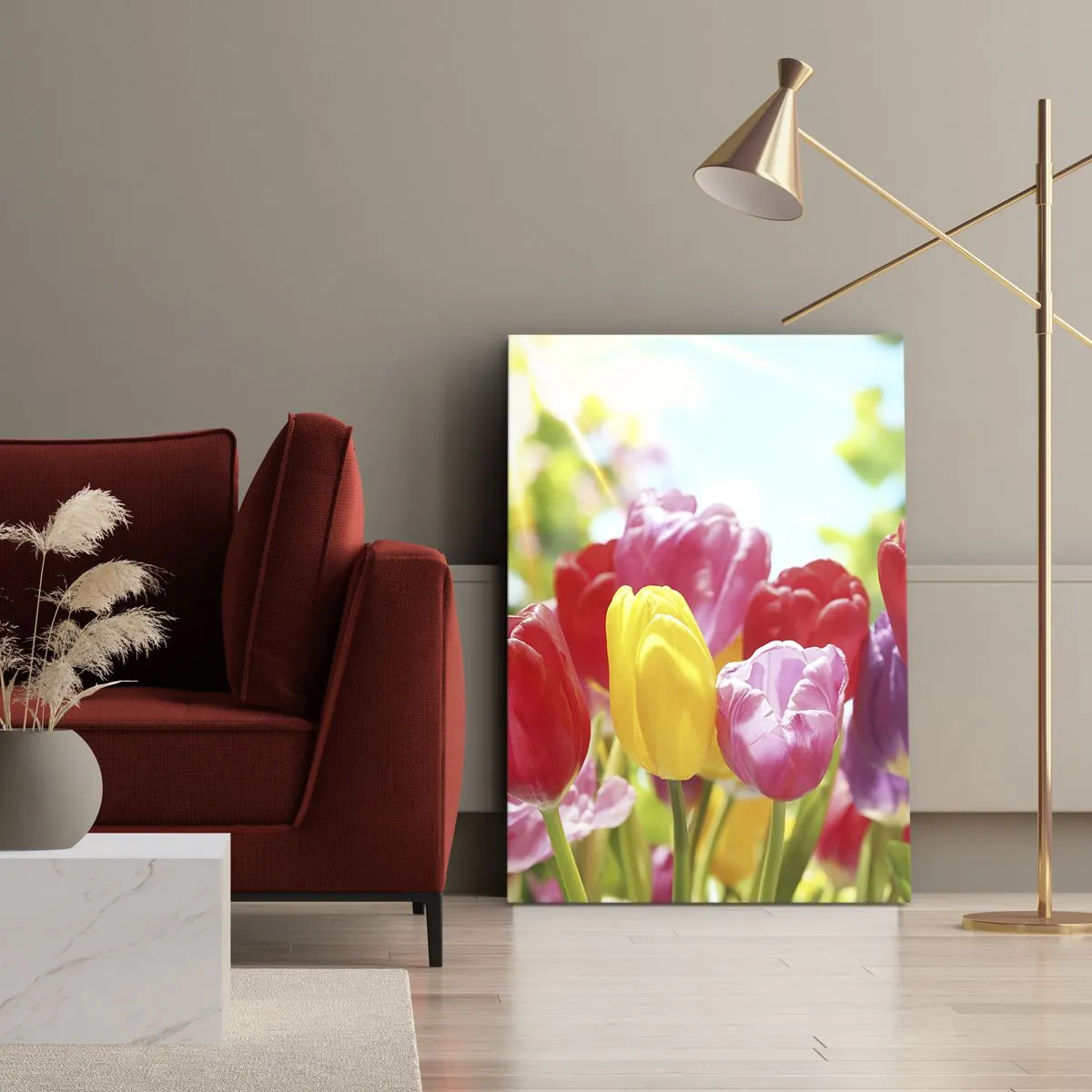 Canvas picture - It is Us, Colour of May! - 70x100 cm