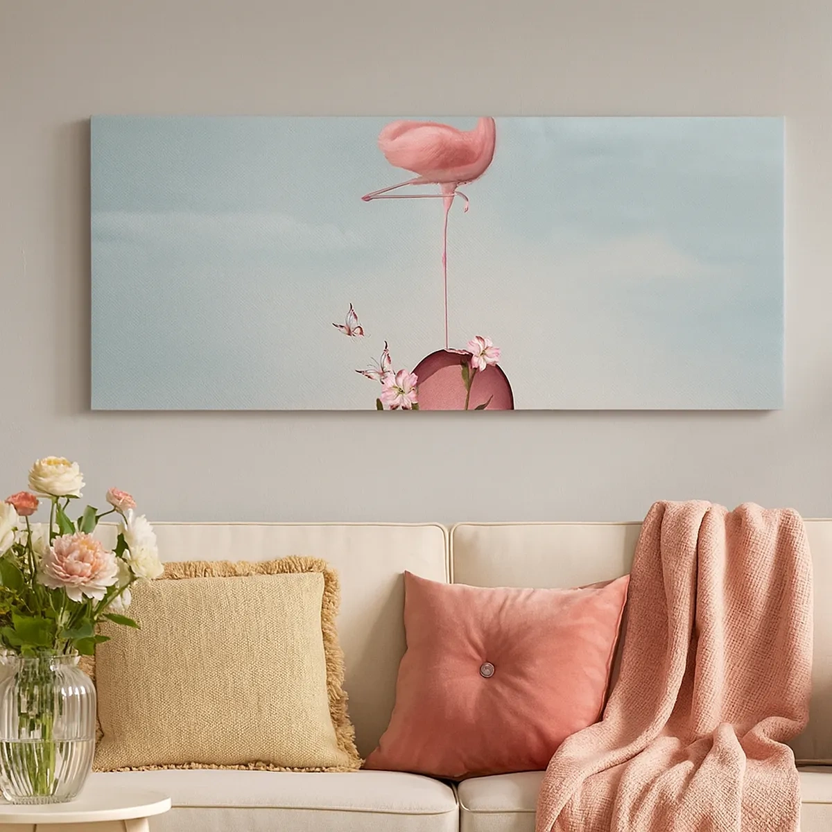 Canvas picture - Allegory of a Basketball - 30x30 cm