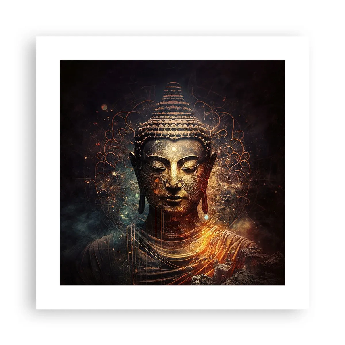 Poster - Spiritual Balance - 40x40 cm