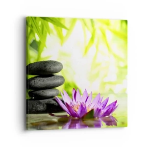 Canvas picture - In a Bamboo Grove - 40x40 cm