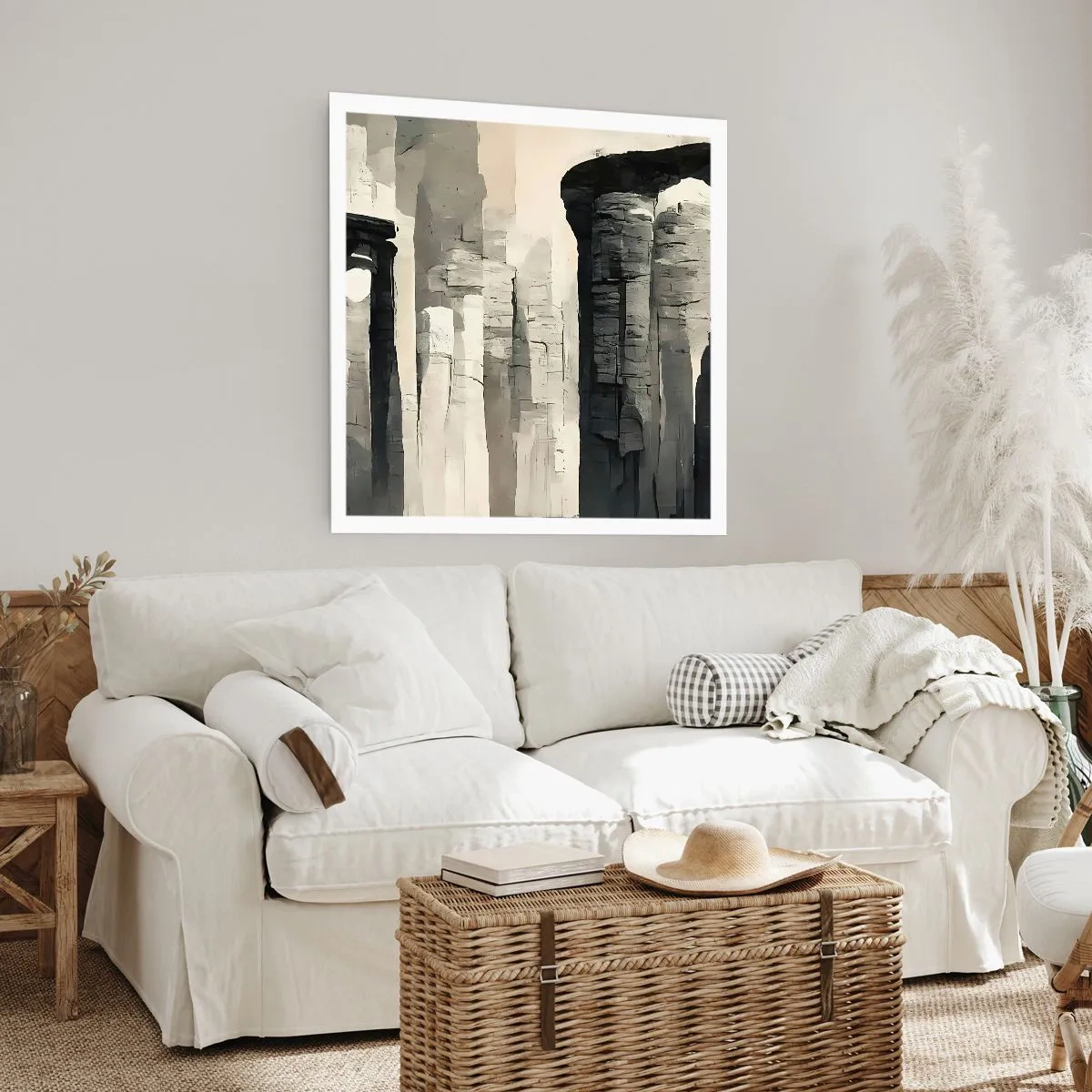 Poster - Majesty of Antiquity - 40x40 cm