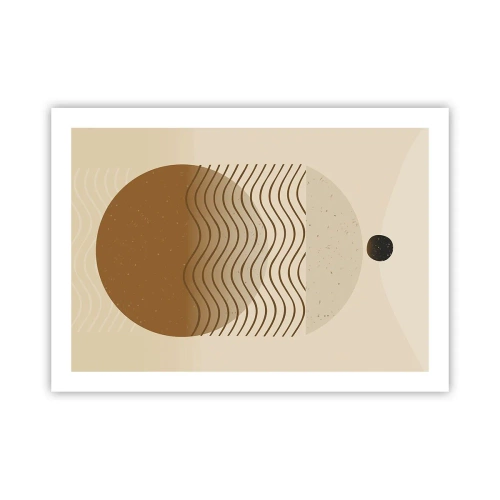 Poster - About the Origin of Geometrical Figures - 70x50 cm