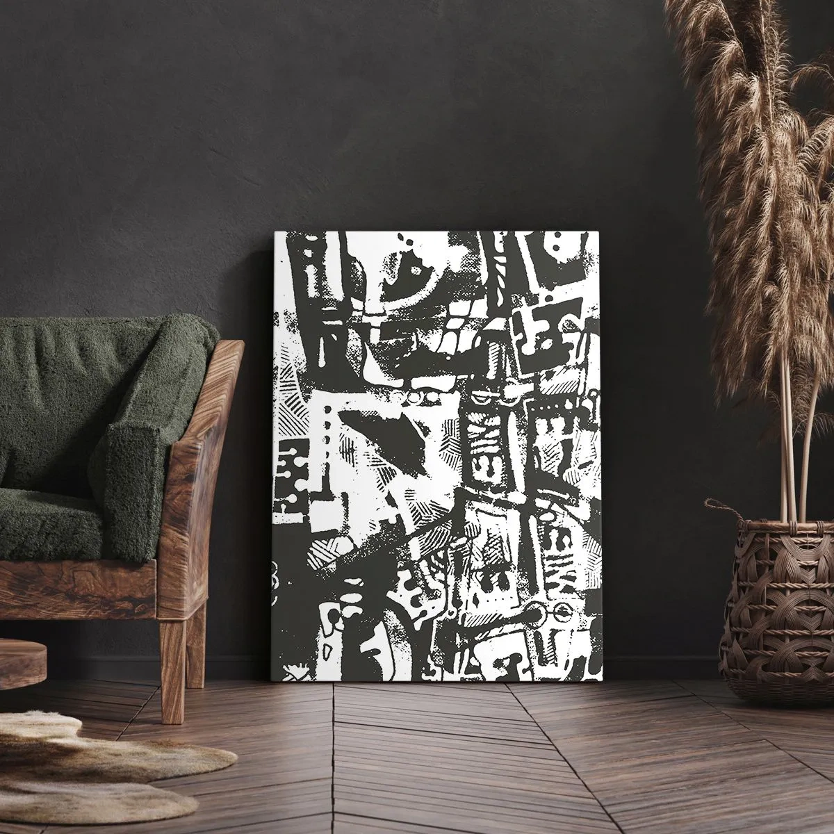 Canvas picture - Order or Chaos? - 55x100 cm
