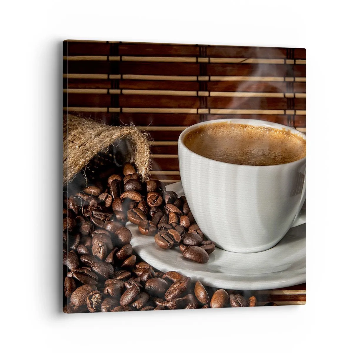 Canvas picture - Blackness of Coal, Clarity of Diamond - 40x40 cm