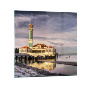 Glass picture - Temple of Nature - 40x40 cm