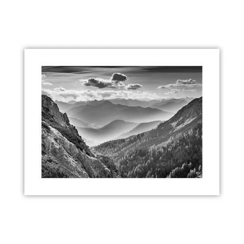 Poster - All the Way to the Horizon - 40x30 cm