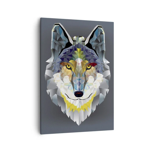 Canvas picture - Speaking of the Wolf - 50x70 cm