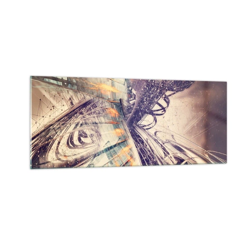 Glass picture - At High Speed - 100x40 cm