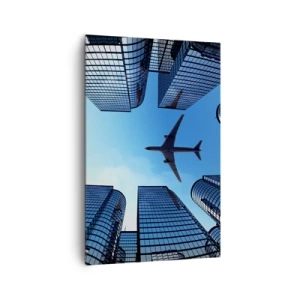 Canvas picture - View from a Glass Gorge - 80x120 cm