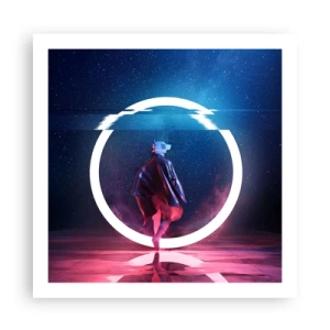 Poster - Between Worlds - 60x60 cm
