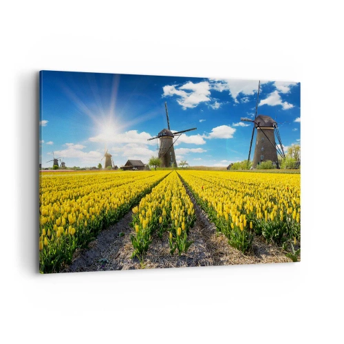 Canvas picture - It Can't Be More Dutch - 100x70 cm