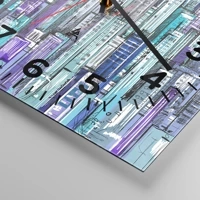 Clock face with numbers