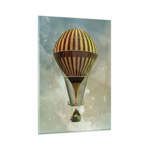 Glass picture - Pioneer Flight - 80x120 cm