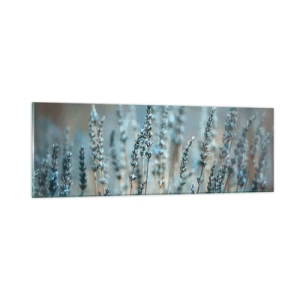 Glass picture - Fragrant Grass - 90x30 cm