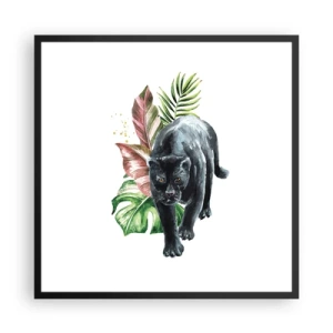 Poster in black frame - Wilderness of the Heart - 60x60 cm