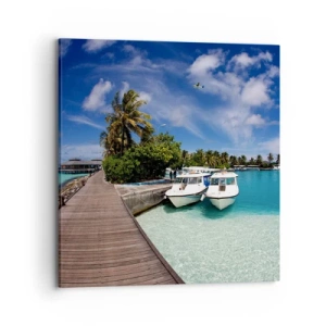 Canvas picture - So Paradise Exists - 70x70 cm