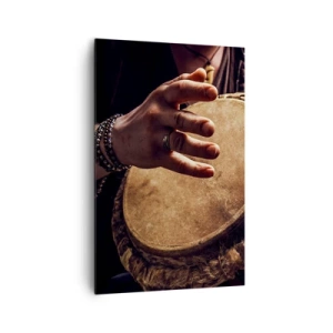 Canvas picture - In the Rhythm of the Heart - 80x120 cm