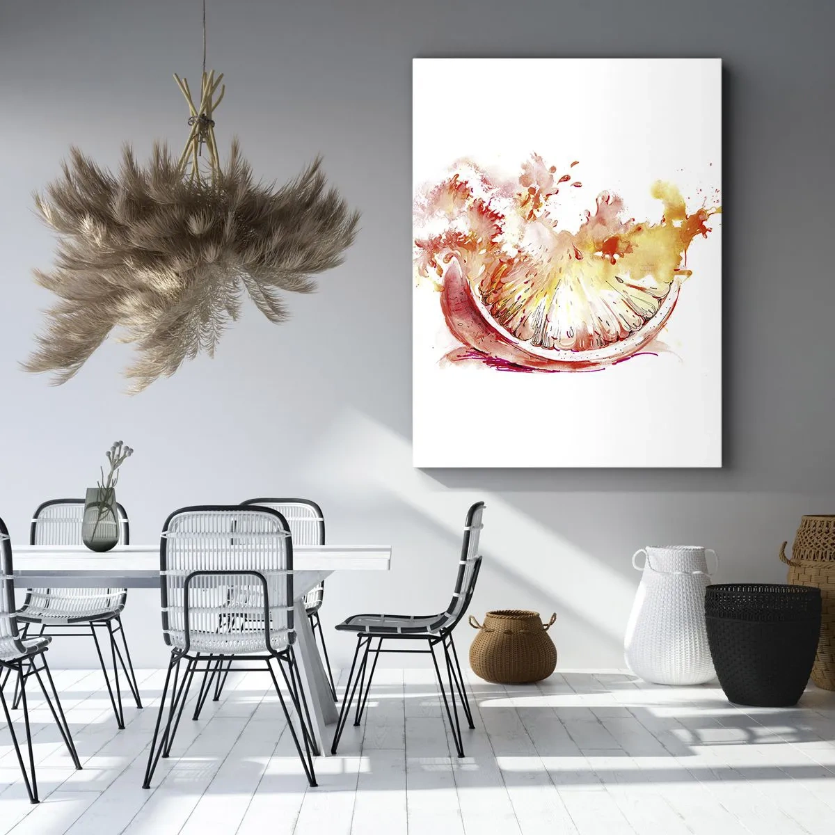 Canvas picture - Juicy  Refreshment - 45x80 cm