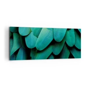 Canvas picture - Precision of Parrot Nature - 100x40 cm