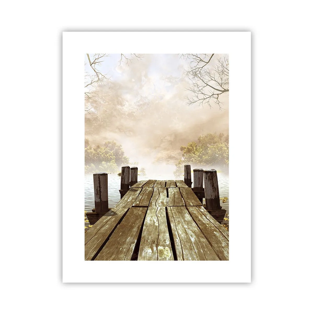 Poster - Gentle Sadness of Autumn - 30x40 cm