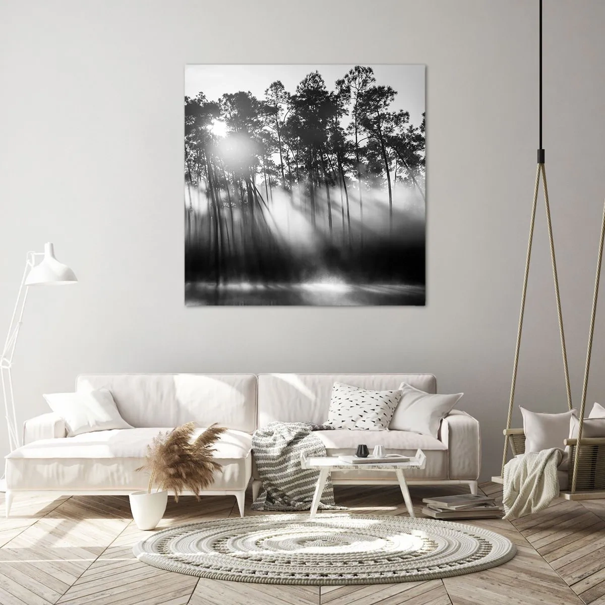 Canvas picture - Unstoppable Sun - 50x50 cm