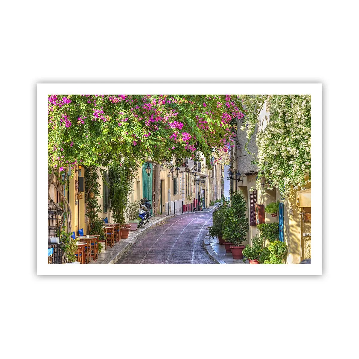 Poster - Blooming Alley - 91x61 cm