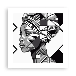 Poster - Ethnic Portrait - 40x40 cm